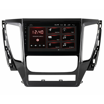 Mitsubishi Pajero Sport 16-19, L200 (Android 10) 9"