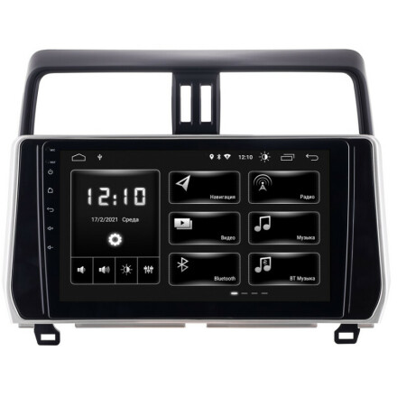 Toyota Prado 150 17+ (Android 10) DSP 10"