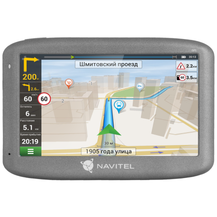 Портативный навигатор NAVITEL Е505 MAGNETIC