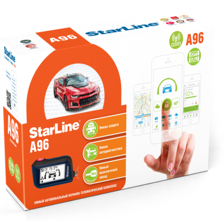StarLine A96 BT 2CAN+2LIN GSM