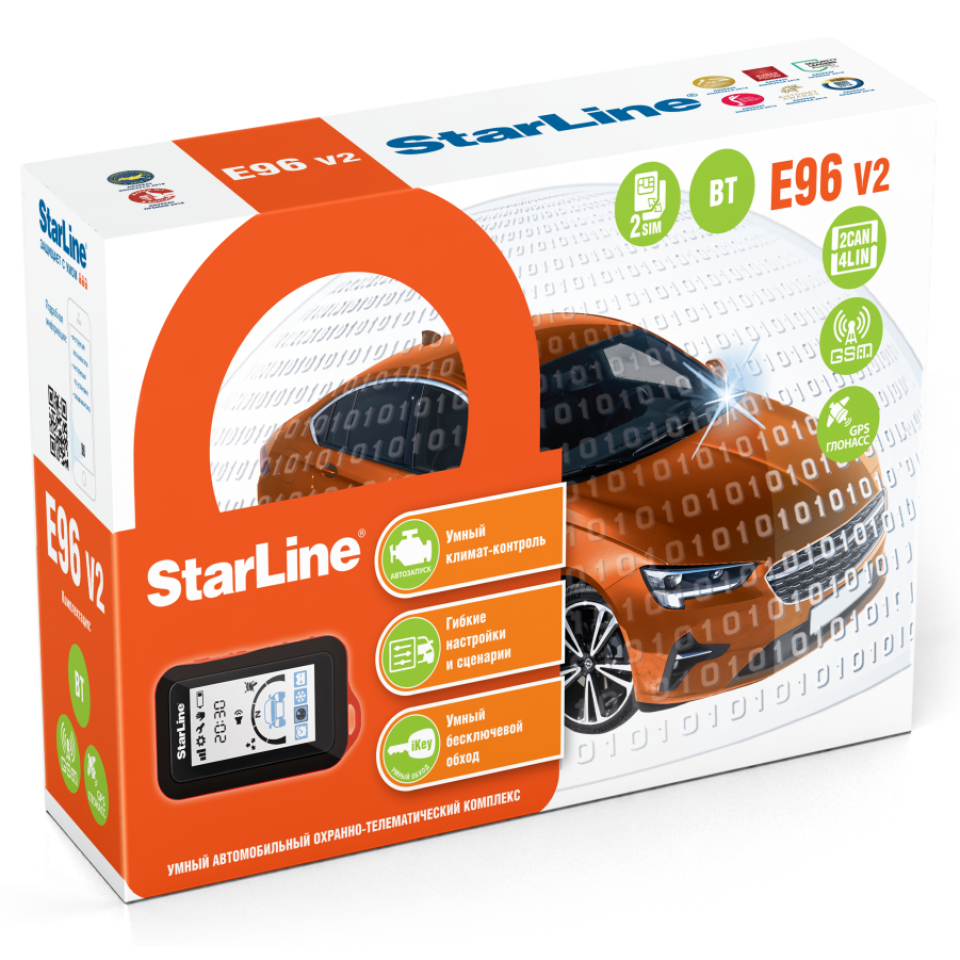 StarLine E96 v2 BT GSM-GPS