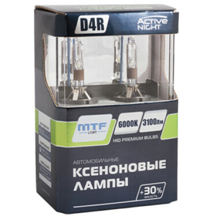 Ксеноновые лампы MTF D4R ACTIVE NIGHT S6000K