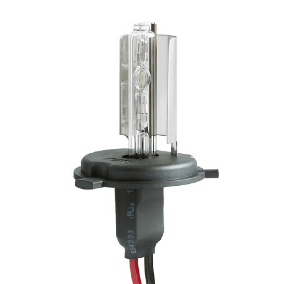 Ксеноновая лампа MTF H4 6000K  (холодный белый свет)