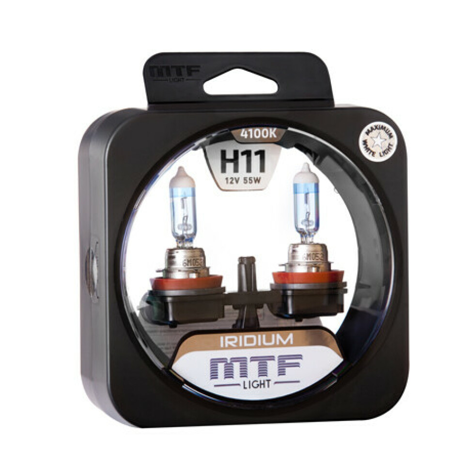 Комплект галогенных ламп MTF H11 Iridium