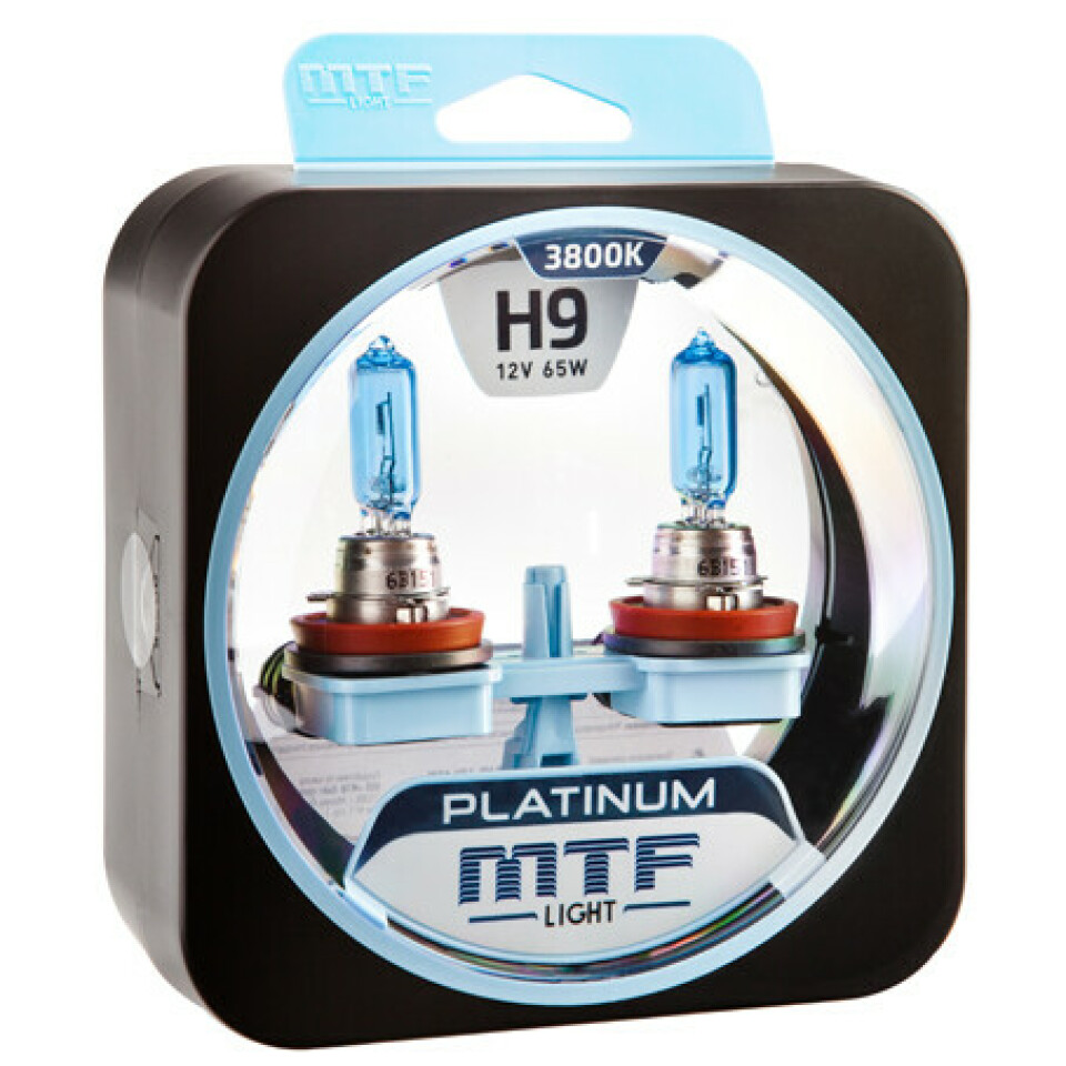 Комплект галогенных ламп MTF H9 Platinum