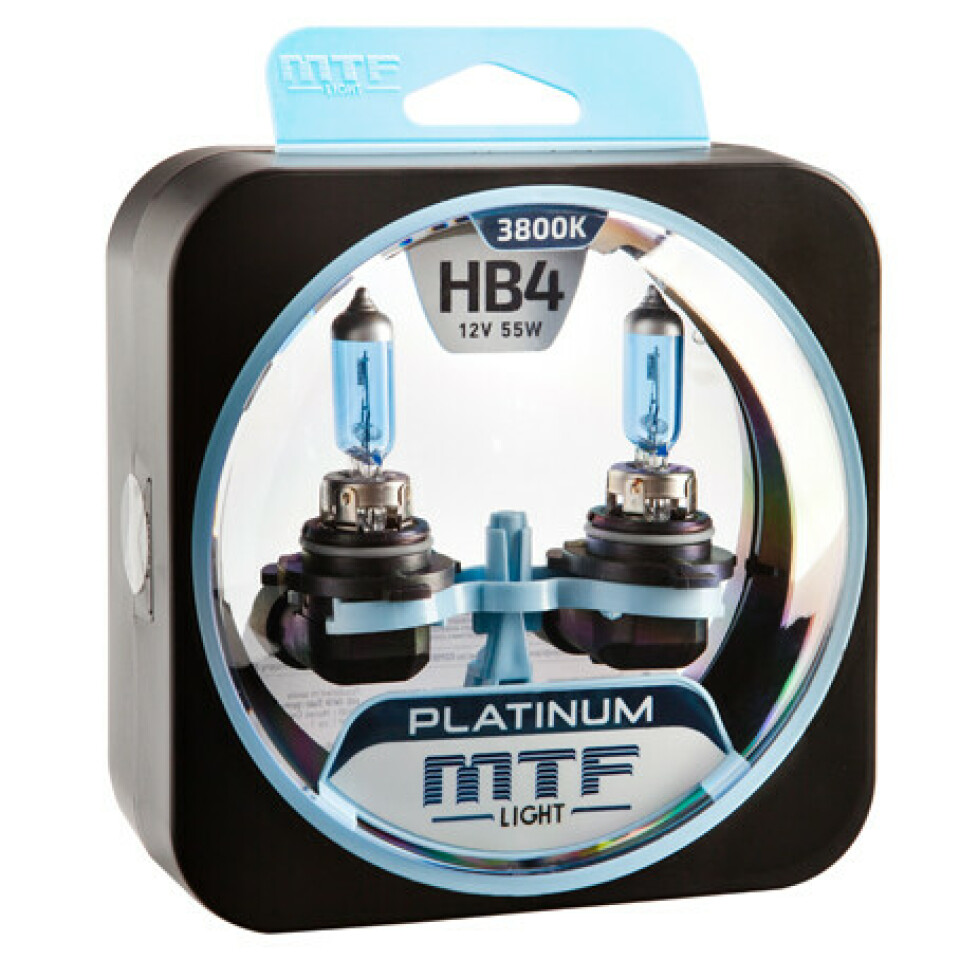 Комплект галогенных ламп MTF HB4 Platinum