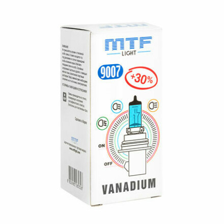 Лампа галогенная  MTF HB5 Vanadium