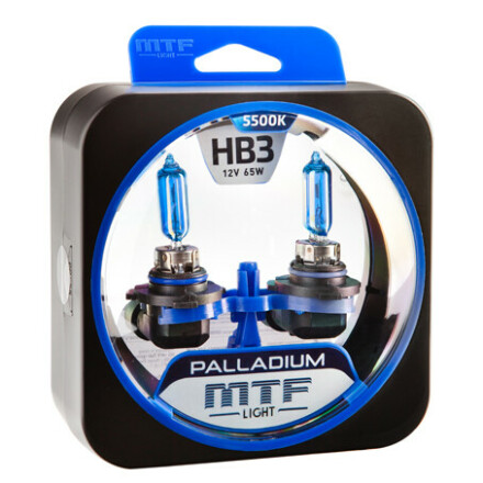 Комплект галогенных ламп MTF  HB3 Palladium