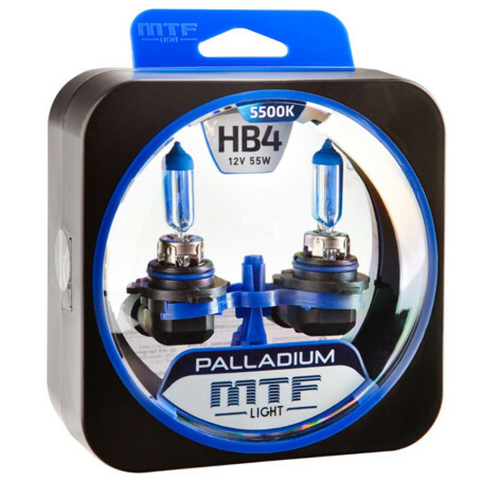 Комплект галогенных ламп MTF  HB4 Palladium